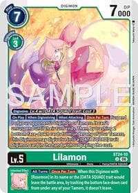 Lilamon - Starter Deck 24: Data Squad - Digimon Card Game card