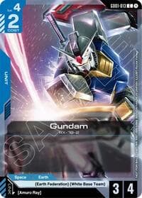 Gundam (GD01-013) (WCS26-27 Participation Pack Vol.1) - Gundam Promotional Cards - Gundam Card Game card