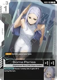 Soma Peries (WCS26-27 Participation Pack Vol.1) - Gundam Promotional Cards - Gundam Card Game card