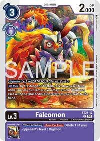 Falcomon - Starter Deck 24: Data Squad - Digimon Card Game card