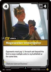 Mageseeker Investigator - Unleashed - Riftbound: League of Legends Trading Card Game card