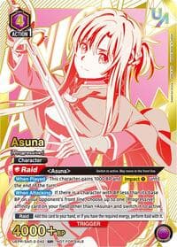 Asuna (042) - Union Arena Promotion Cards - Union Arena card