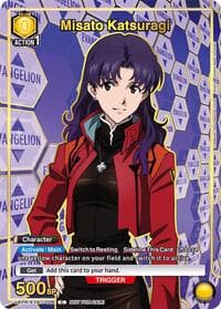 Misato Katsuragi (006) (Gold) - Union Arena Promotion Cards - Union Arena card