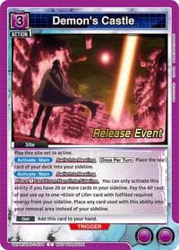 Demon's Castle - UE17BT: SOLO LEVELING Release Event Cards - Union Arena card