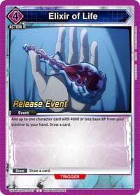 Elixir of Life - UE17BT: SOLO LEVELING Release Event Cards - Union Arena card