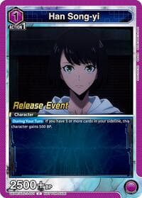 Han Song-yi (001) - UE17BT: SOLO LEVELING Release Event Cards - Union Arena card