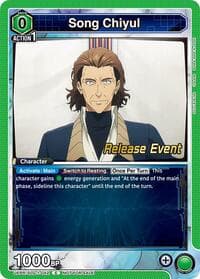 Song Chiyul - UE17BT: SOLO LEVELING Release Event Cards - Union Arena card