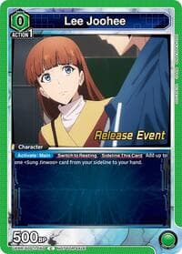 Lee Joohee (050) - UE17BT: SOLO LEVELING Release Event Cards - Union Arena card