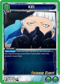 KEI - UE17BT: SOLO LEVELING Release Event Cards - Union Arena card