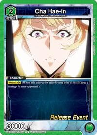 Cha Hae-in (056) - UE17BT: SOLO LEVELING Release Event Cards - Union Arena card
