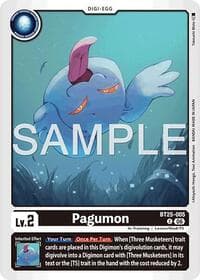 Pagumon - Dual Revolution - Digimon Card Game card