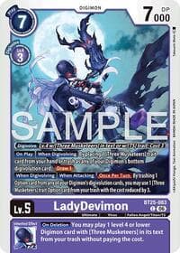 LadyDevimon - Dual Revolution - Digimon Card Game card