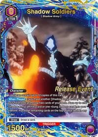 Shadow Soldiers (C*) - UE17BT: SOLO LEVELING Release Event Cards - Union Arena card
