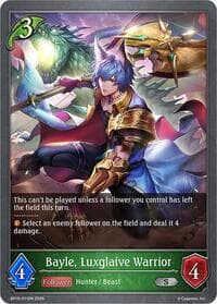 Bayle, Luxglaive Warrior - BP16: New World Genesis - Shadowverse: Evolve card