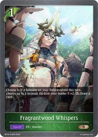 Fragrantwood Whispers - BP16: New World Genesis - Shadowverse: Evolve card