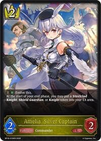 Amelia, Silver Captain - BP16: New World Genesis - Shadowverse: Evolve card