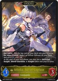 Amelia, Silver Captain (Evolved) - BP16: New World Genesis - Shadowverse: Evolve card