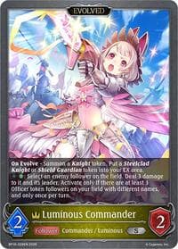 Luminous Commander (Evolved) - BP16: New World Genesis - Shadowverse: Evolve card
