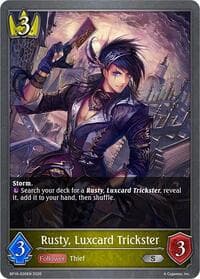 Rusty, Luxcard Trickster - BP16: New World Genesis - Shadowverse: Evolve card