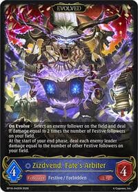 Zizdvend, Fate's Arbiter (Evolved) - BP16: New World Genesis - Shadowverse: Evolve card