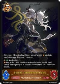 Burnite, Anathema of Flame - BP16: New World Genesis - Shadowverse: Evolve card