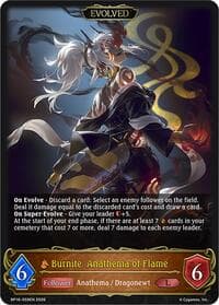 Burnite, Anathema of Flame (Evolved) - BP16: New World Genesis - Shadowverse: Evolve card