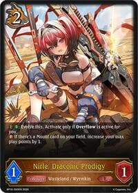 Nirle, Draconic Prodigy - BP16: New World Genesis - Shadowverse: Evolve card