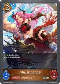 Eyfa, Windrider - BP16: New World Genesis - Shadowverse: Evolve card