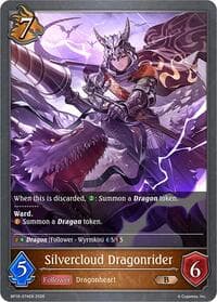 Silvercloud Dragonrider - BP16: New World Genesis - Shadowverse: Evolve card