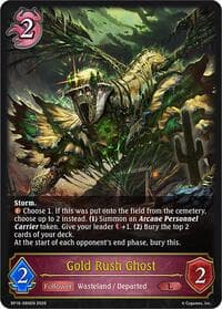 Gold Rush Ghost - BP16: New World Genesis - Shadowverse: Evolve card