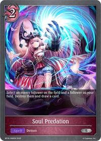 Soul Predation - BP16: New World Genesis - Shadowverse: Evolve card