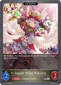 Angelic Prism Priestess (Evolved) - BP16: New World Genesis - Shadowverse: Evolve card