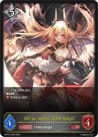 Olivia, Heroic Dark Angel - BP16: New World Genesis - Shadowverse: Evolve card