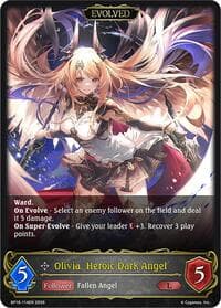 Olivia, Heroic Dark Angel (Evolved) - BP16: New World Genesis - Shadowverse: Evolve card