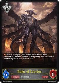 Ruler of Cocytus - BP16: New World Genesis - Shadowverse: Evolve card