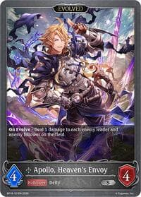 Apollo, Heaven's Envoy (Evolved) - BP16: New World Genesis - Shadowverse: Evolve card