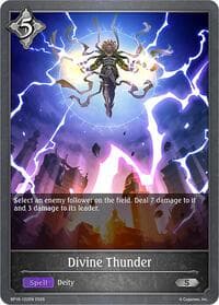 Divine Thunder - BP16: New World Genesis - Shadowverse: Evolve card