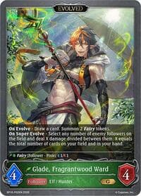 Glade, Fragrantwood Ward (Evolved) - P02 (Foil) - BP16: New World Genesis - Shadowverse: Evolve card