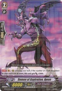 Demon of Aspiration, Amon - BT03: Demonic Lord Invasion - Cardfight Vanguard card