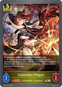 Luminous Magus - P07 (Foil) - BP16: New World Genesis - Shadowverse: Evolve card