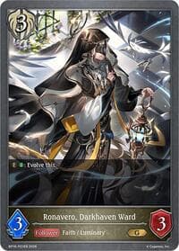 Ronavero, Darkhaven Ward - P21 (Foil) - BP16: New World Genesis - Shadowverse: Evolve card