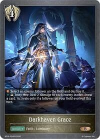 Darkhaven Grace - P24 (Foil) - BP16: New World Genesis - Shadowverse: Evolve card