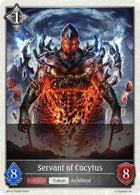 Servant of Cocytus - P33 (Foil) - BP16: New World Genesis - Shadowverse: Evolve card