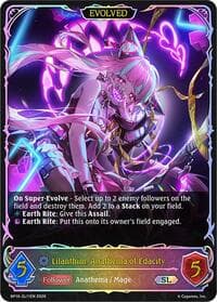 Lilanthim, Anathema of Edacity (Evolved) (SL) - BP16: New World Genesis - Shadowverse: Evolve card