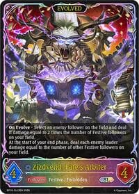 Zizdvend, Fate's Arbiter (Evolved) (SL) - BP16: New World Genesis - Shadowverse: Evolve card