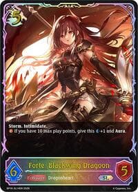 Forte, Blackwing Dragoon (SL) - BP16: New World Genesis - Shadowverse: Evolve card