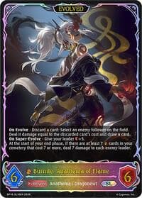 Burnite, Anathema of Flame (Evolved) (SL) - BP16: New World Genesis - Shadowverse: Evolve card
