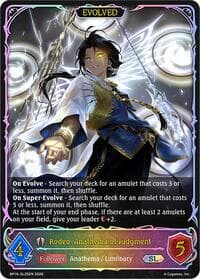 Rodeo, Anathema of Judgment (Evolved) (SL) - BP16: New World Genesis - Shadowverse: Evolve card