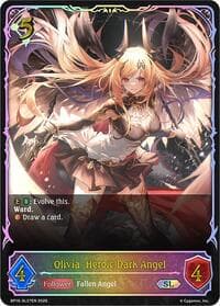 Olivia, Heroic Dark Angel (SL) - BP16: New World Genesis - Shadowverse: Evolve card