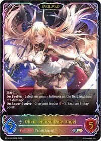 Olivia, Heroic Dark Angel (Evolved) (SL) - BP16: New World Genesis - Shadowverse: Evolve card